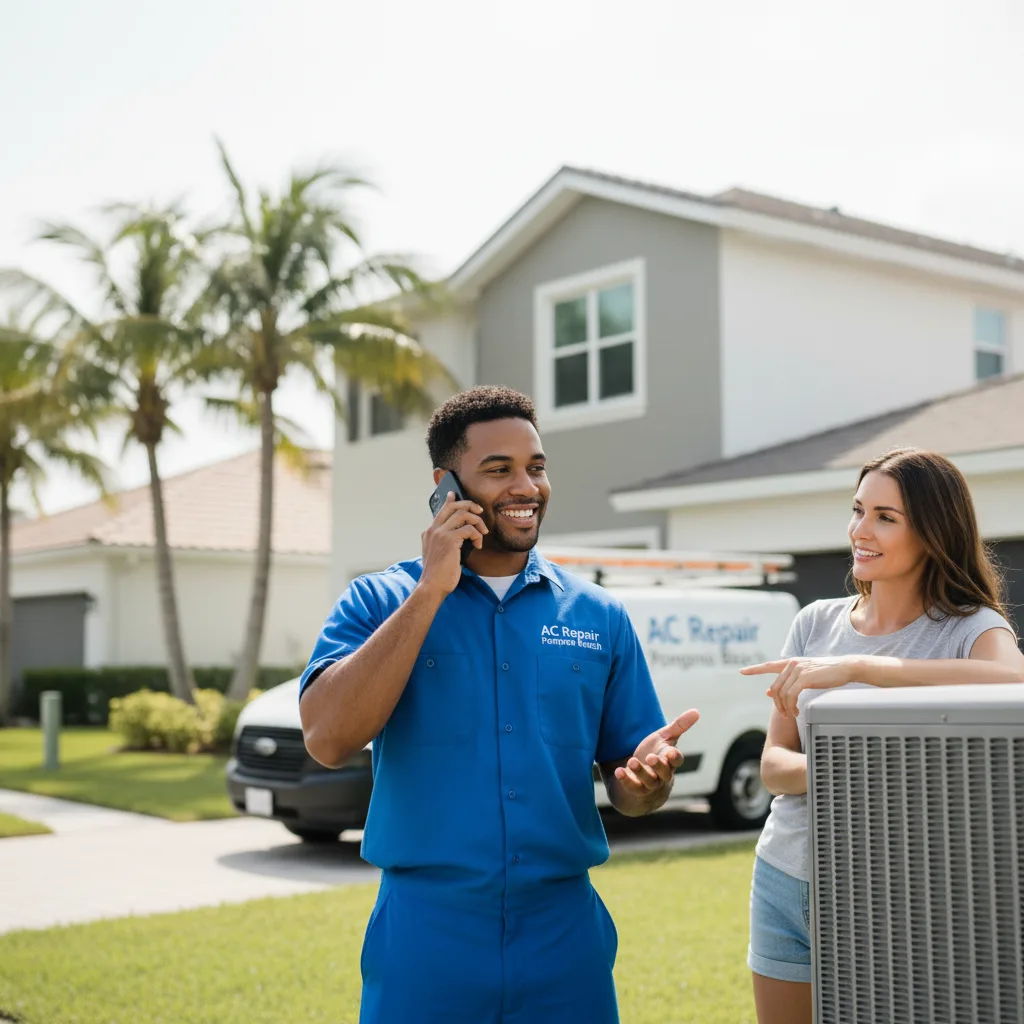 AC Repair Pompano Beach customer support in Highland Lakes